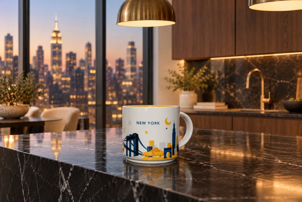 Starbucks New York You Are Here Mug 14oz EUC City Series EUC